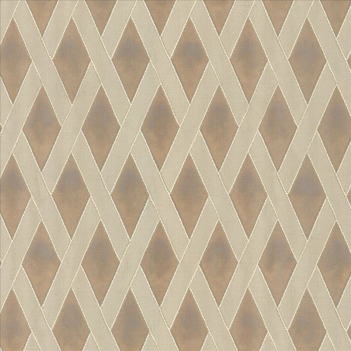 Classic Trellis Fawn by Kasmir Designer Fabric 5083 100% Polyester
 CHINA 60,000 Wyzenbeek Double Rubs </p><p>Repeat: Horizontal: 1 7/8 inches and Vertical: 3 2/8 inches 55 - Swanky Fabrics -