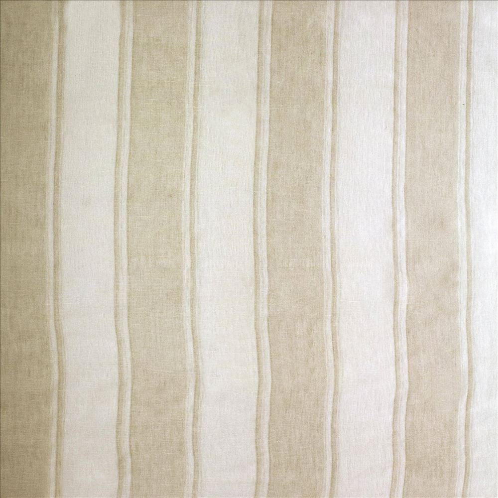 Coastal Gem Natural by Kasmir Designer Fabric 5108 100% Linen INDIA Not Tested Horizontal: 8 6/8 inches and Vertical: 0 Inches 54 - 56 - Swanky Fabrics -