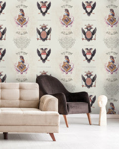 Mind The Gap Wallpaper COAT OF ARMS Premium Wallpaper (WP20077)