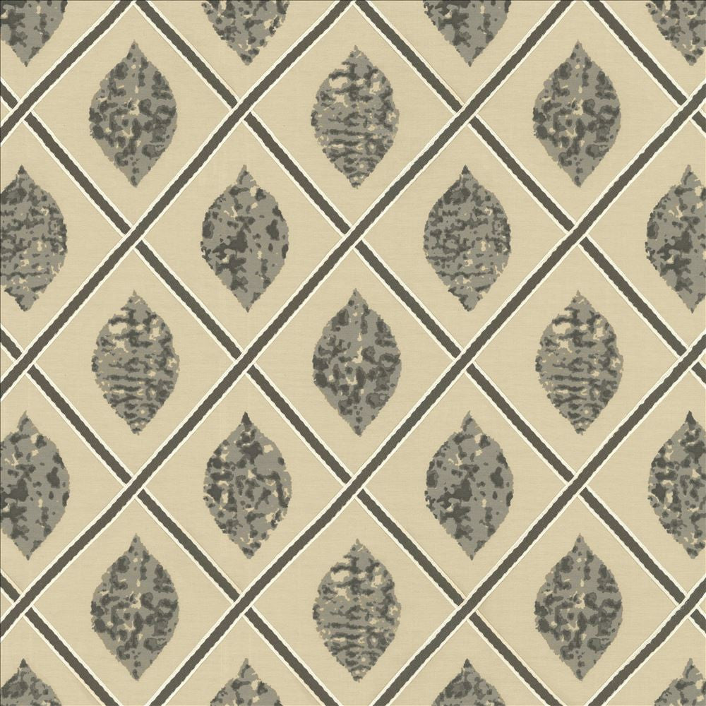 Collage Coal by Kasmir Designer Fabric 1462 85% Cotton
15% Polyester
 INDIA </p><p>Repeat: Horizontal: 10 4/8 inches and Vertical: 11 6/8 inches 54 - Swanky Fabrics -