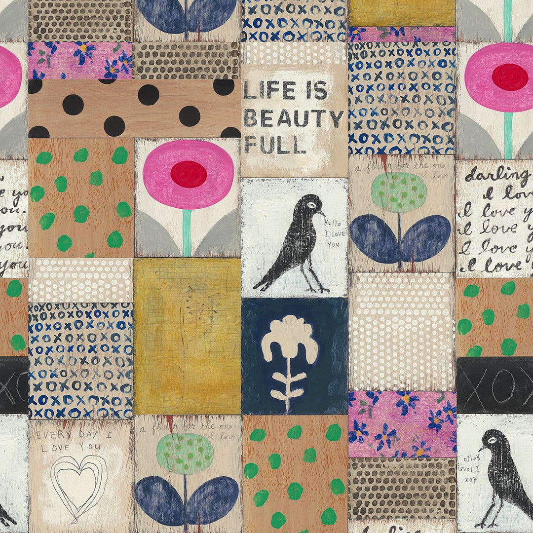 Collage wallpaper by Mind the Gap (WP20282), swatch