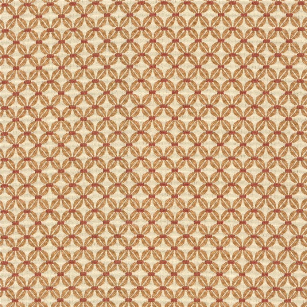 Colville Pumpkin by Kasmir Designer Fabric 5086 62% Rayon
38% Polyester
 CHINA </p><p>Repeat: Horizontal: 6/8 inches and Vertical: 7/8 inches 54 - Swanky Fabrics -