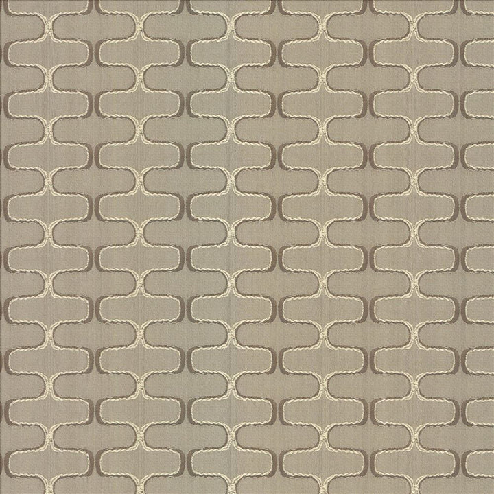 Conga Line Mushroom by Kasmir Designer Fabric 5083 100% Polyester
 CHINA 30,000 Martindale Cycles </p><p>Repeat: Horizontal: 2 inches and Vertical: 1 inches 56 - Swanky Fabrics -