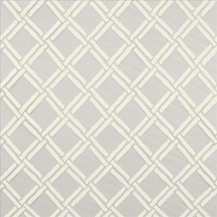 Connection Snow by Kasmir Designer Fabric 5108 55% Polyester
45% Rayon
 CHINA Not Tested </p><p>Repeat: Horizontal: 3 inches and Vertical: 3 inches 54 - Swanky Fabrics -