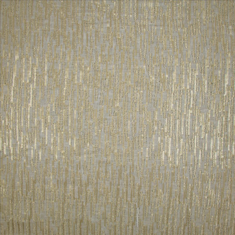 Constellation Linen by Kasmir Designer Fabric 5157 54% Linen 32% Cotton 14% Polyester INDIA Not Tested Horizontal: 4 3/8 inches and Vertical: 9 4/8 inches 54 - Swanky Fabrics -