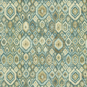 Contemplation Teal by Kasmir Designer Fabric
