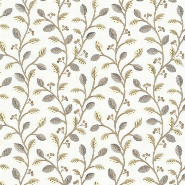 Cool Morning Arctic by Kasmir Designer Fabric 1462 52% Cotton
48% Polyester
 INDIA 30,000 Wyzenbeek Double Rubs </p><p>Repeat: Horizontal: 8 5/8 inches and Vertical: 6 1/8 inches 52 - Swanky Fabrics -