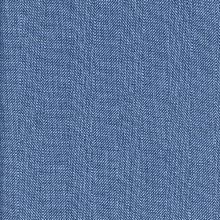 Copley Solid Chambray by Roth & Tompkins Fabric - 100% Cotton - India - 0-15,000 double rubs - H: 1.875" - 54" - Fabric Carolina -