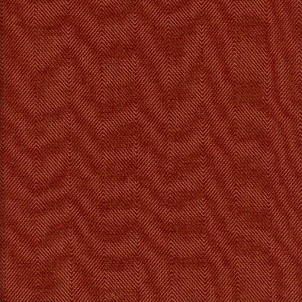 Copley Solid Terracotta by Roth & Tompkins Fabric - 100% Cotton - India - 0-15,000 double rubs - H: 1.875" - 54" - Fabric Carolina -