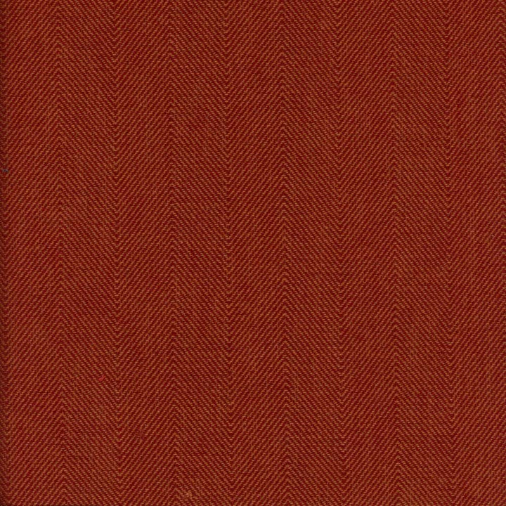 Copley Solid Terracotta by Roth & Tompkins Fabric - 100% Cotton - India - 0-15,000 double rubs - H: 1.875" - 54" - Fabric Carolina -
