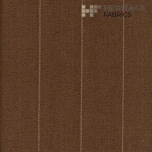 Copley Stripe Bark by Roth & Tompkins Designer Fabric