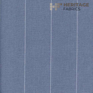 Copley Stripe Lake by Roth & Tompkins Designer Fabric