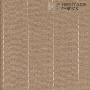 Copley Stripe Oatmeal by Roth & Tompkins Designer Fabric