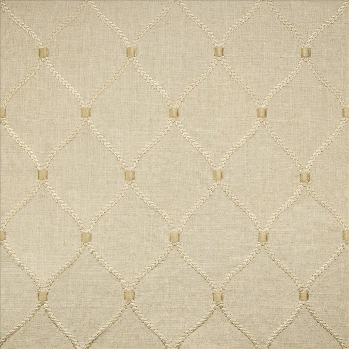 Corset Flax by Kasmir Designer Fabric 1450 70% Rayon
30% Linen
 INDIA </p><p>Repeat: Horizontal: 4 2/8 inches and Vertical: 6 2/8 inches 54 - Swanky Fabrics -