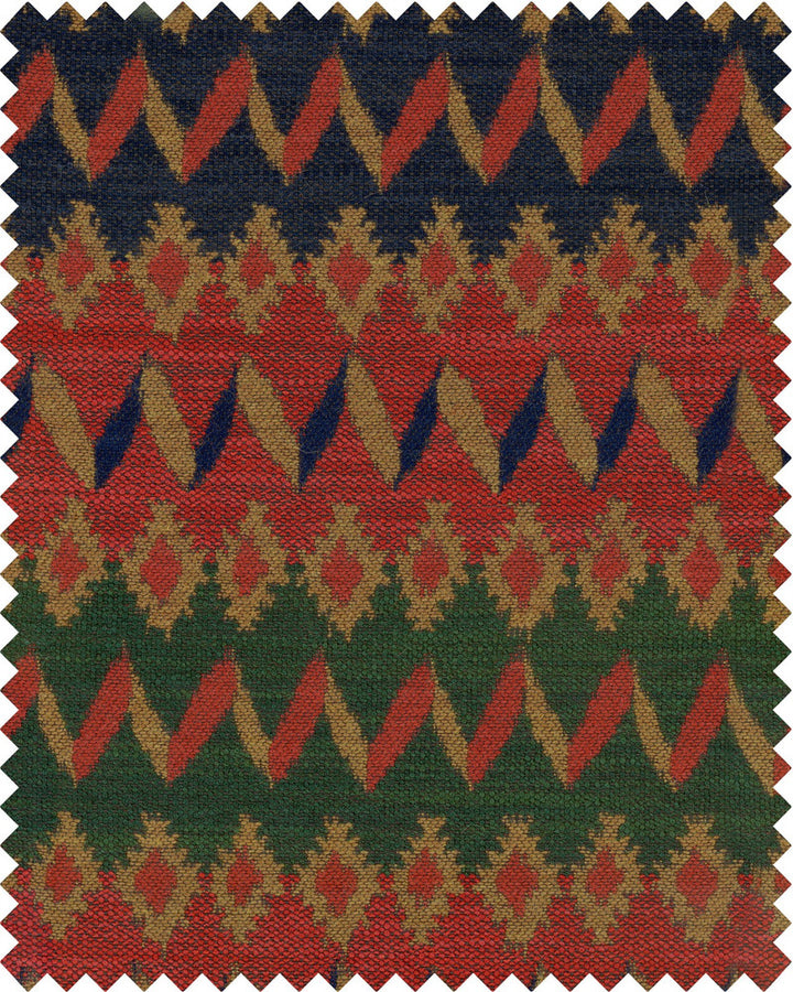 Cortina Woven Fabric by Mind the Gap Designer Fabric TYROL APRES-SKI HOME COLLECTION 35% Cotton, 23% Wool, 42% other fibres Made in Belgium W 45.5cm x L 55.5cm / W 17.9in x L 21.9in 55.51 - Swanky Fabrics -