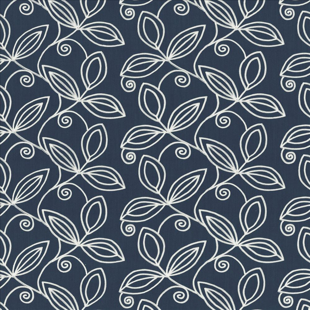 Countryside Indigo by Kasmir Designer Fabric 1454 100% Polyester
 INDIA Not Tested </p><p>Repeat: Horizontal: 18 inches and Vertical: 9 4/8 inches 54 - Swanky Fabrics -