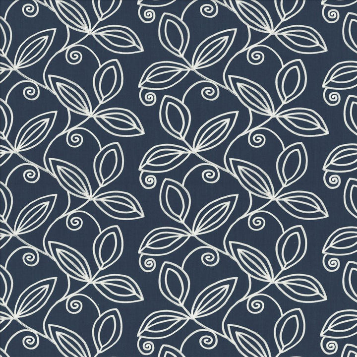 Countryside Indigo by Kasmir Designer Fabric 1454 100% Polyester
 INDIA Not Tested </p><p>Repeat: Horizontal: 18 inches and Vertical: 9 4/8 inches 54 - Swanky Fabrics -