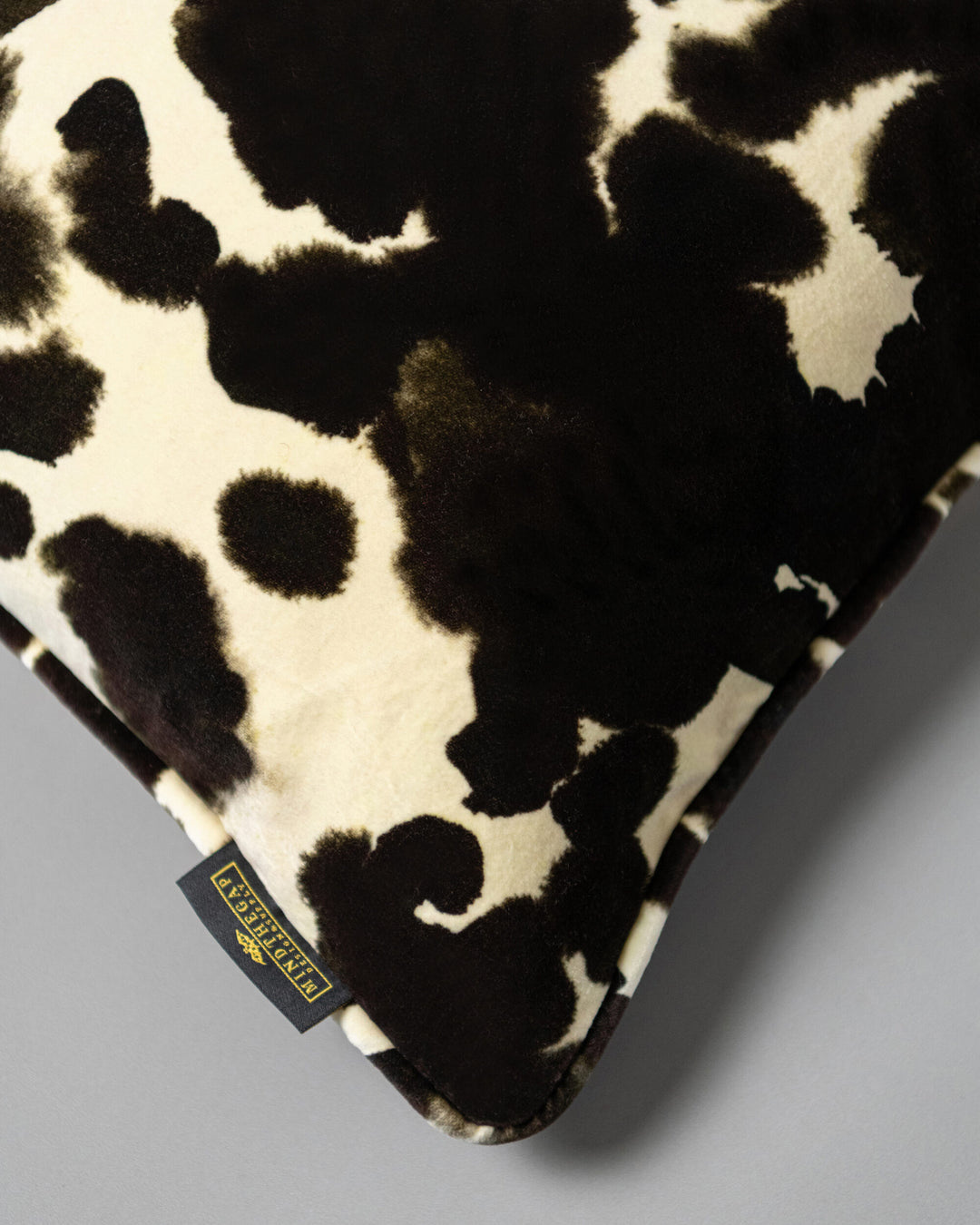 Cowhide velvet cushion pillow by Mind the Gap (LC40289), view 3