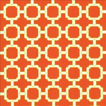 Cozumel Fret Coral by Kasmir Designer Fabric 5070 100% Cotton TURKMENISTAN 15,000 Wyzenbeek Double Rubs H: 1 7/8 inches, V: 1 7/8 inches 54 - 55 - Swanky Fabrics - Kasmir
