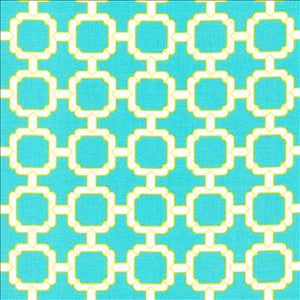 Cozumel Fret Parakeet by Kasmir Designer Fabric