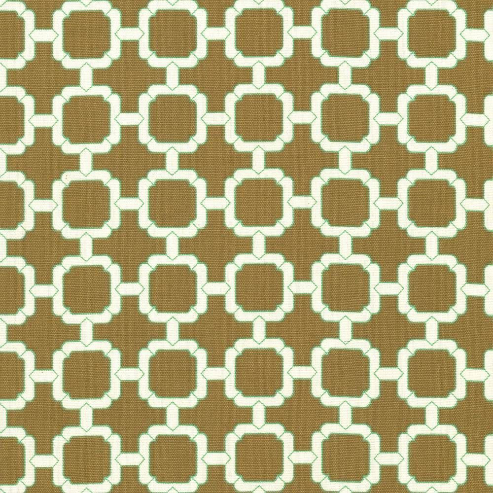 Cozumel Fret Walnut by Kasmir Designer Fabric 5069 100% Cotton
 TURKMENISTAN 15,000 Wyzenbeek Double Rubs </p><p>Repeat: Horizontal: 1 7/8 inches and Vertical: 1 7/8 inches 54 - Swanky Fabrics -