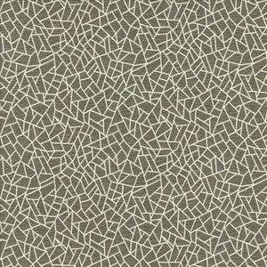 Cracked Glass Pewter by Kasmir Designer Fabric