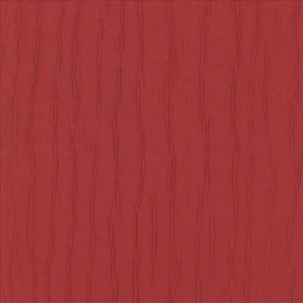 Crinkle Up Cardinal  by Kasmir Designer Fabric 5071 100% Polyester
 CHINA 15,000 Wyzenbeek Double Rubs Horizontal: N/A and Vertical: N/A 56  - Swanky Fabrics -