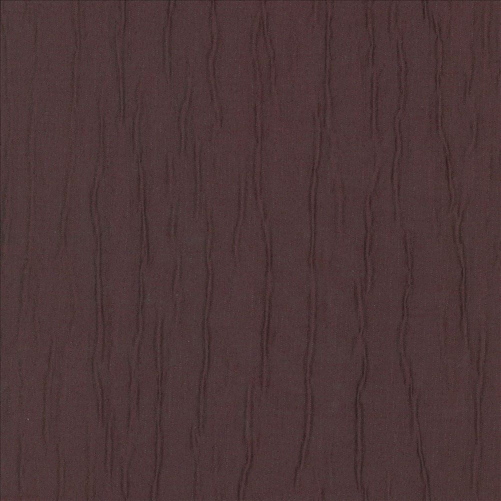 Crinkle Up Eggplant by Kasmir Designer Fabric 5071 100% Polyester
 CHINA </p><p>Repeat: Horizontal: N/A and Vertical: N/A 56 - 57 - Swanky Fabrics -