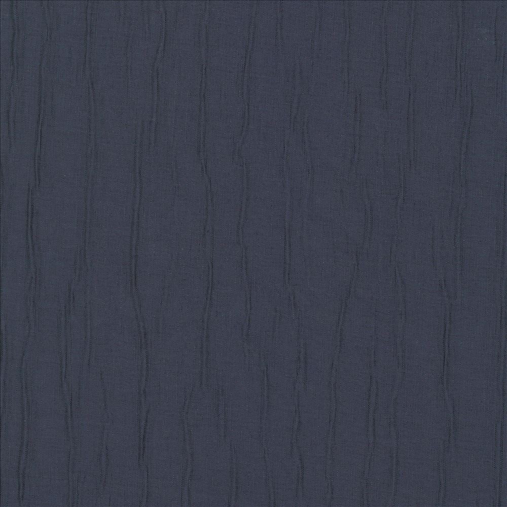 Crinkle Up Marine by Kasmir Designer Fabric 5072 100% Polyester
 CHINA </p><p>Repeat: Horizontal: N/A and Vertical: N/A 56 - 57 - Swanky Fabrics -