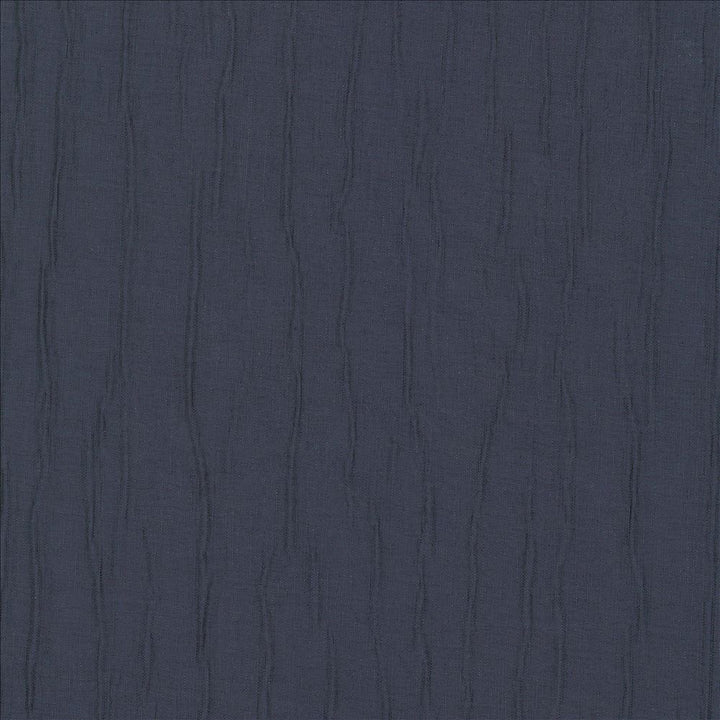 Crinkle Up Marine  by Kasmir Designer Fabric 5072 100% Polyester
 CHINA 15,000 Wyzenbeek Double Rubs Horizontal: N/A and Vertical: N/A 56  - Swanky Fabrics -