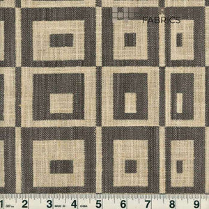 Cubic Asphalt by Roth & Tompkins Designer Fabric
