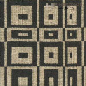 Cubic Raven by Roth & Tompkins Designer Fabric