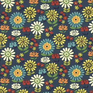 Daisy Daze Caspian by Kasmir Designer Fabric