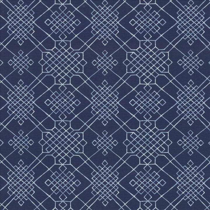 Dara Blue  by Kasmir Designer Fabric 1454 55% Linen
45% Cotton
 CHINA 15,000 Wyzenbeek Double Rubs Horizontal: 13 4/8 inches and Vertical: 13 4/8 inches 54  - Swanky Fabrics -
