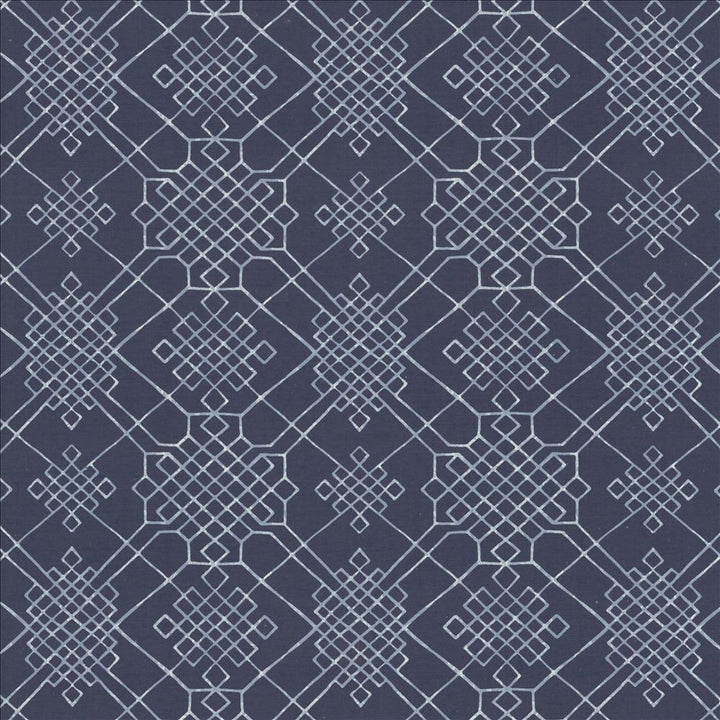 Dara Blue by Kasmir Designer Fabric 1454 55% Linen
45% Cotton
 CHINA 15,000 Wyzenbeek Double Rubs </p><p>Repeat: Horizontal: 13 4/8 inches and Vertical: 13 4/8 inches 54 - Swanky Fabrics -
