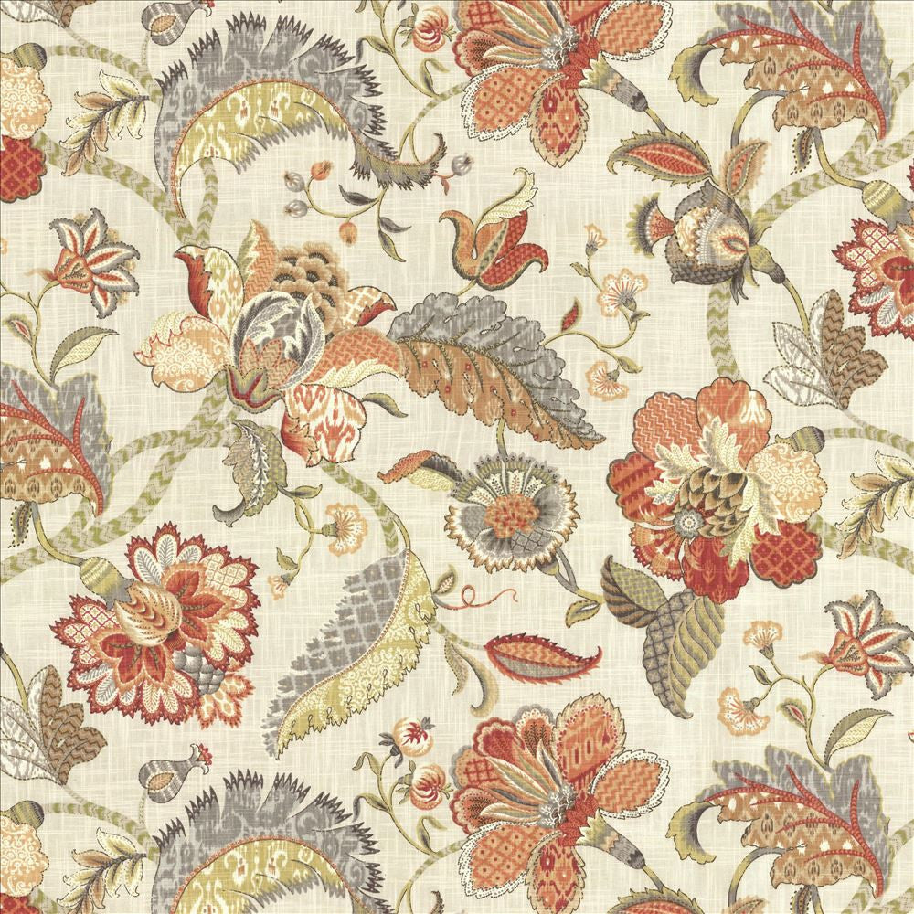 Darby Hill Spice by Kasmir Designer Fabric 5079 100% Cotton
 USA </p><p>Repeat: Horizontal: 54 inches and Vertical: 27 inches 54 - Swanky Fabrics -