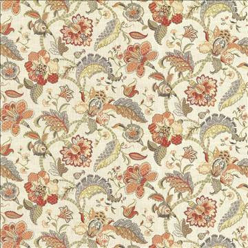 Darby Hill Spice by Kasmir Designer Fabric 5079 100% Cotton USA 15,000 Wyzenbeek Double Rubs H: 54 inches, V: 27 inches 54 - Swanky Fabrics - Kasmir