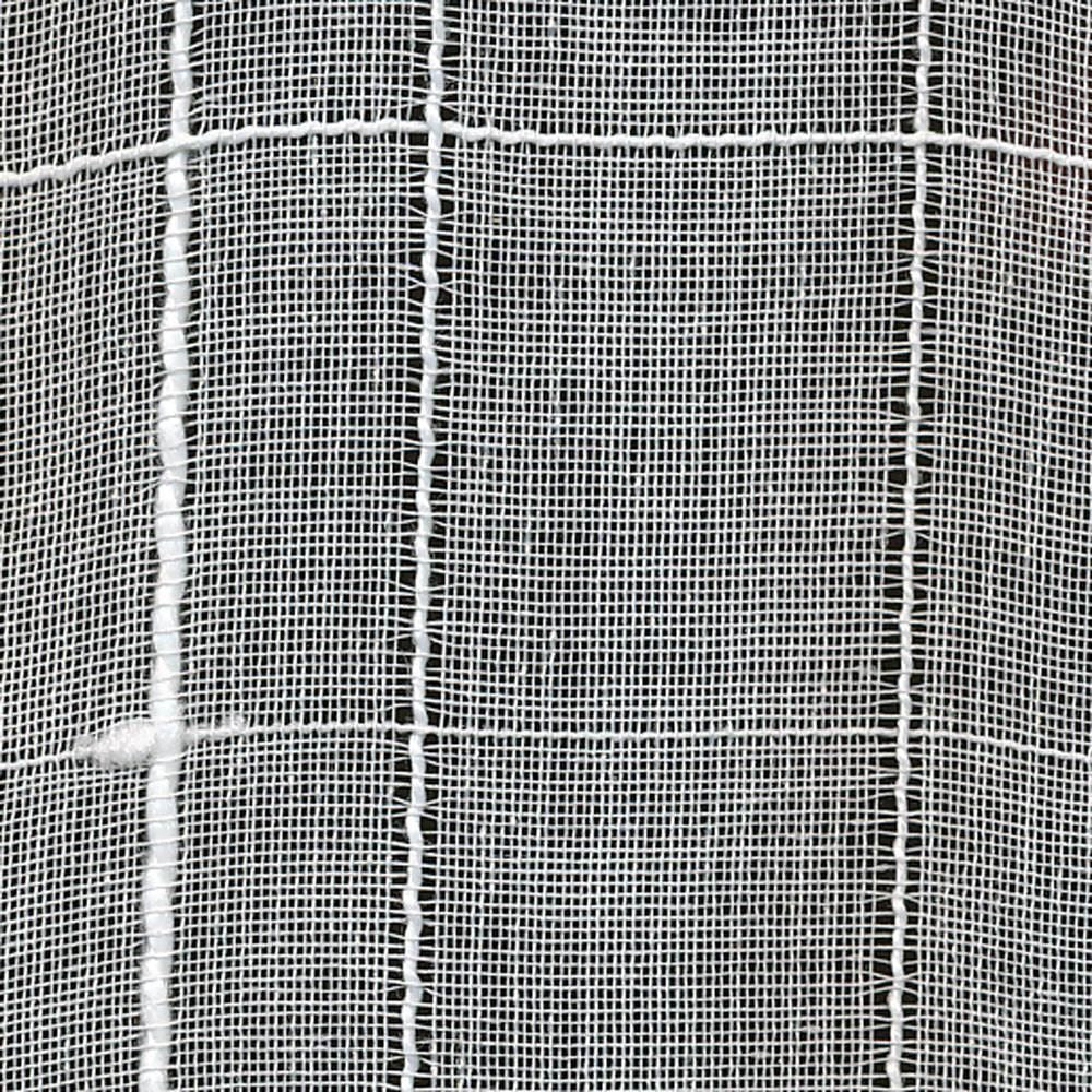 Dartmouth Sheer Winter White  by Kasmir Designer Fabric 5012 100% Polyester
 TURKEY Not Tested Horizontal: N/A and Vertical: N/A 57  - Swanky Fabrics -