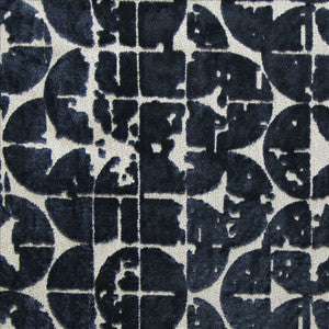 Dashing Navy  by Kasmir Designer Fabric