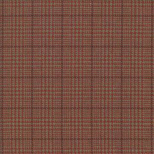 Dashing Plaid Rust by Kasmir Designer Fabric