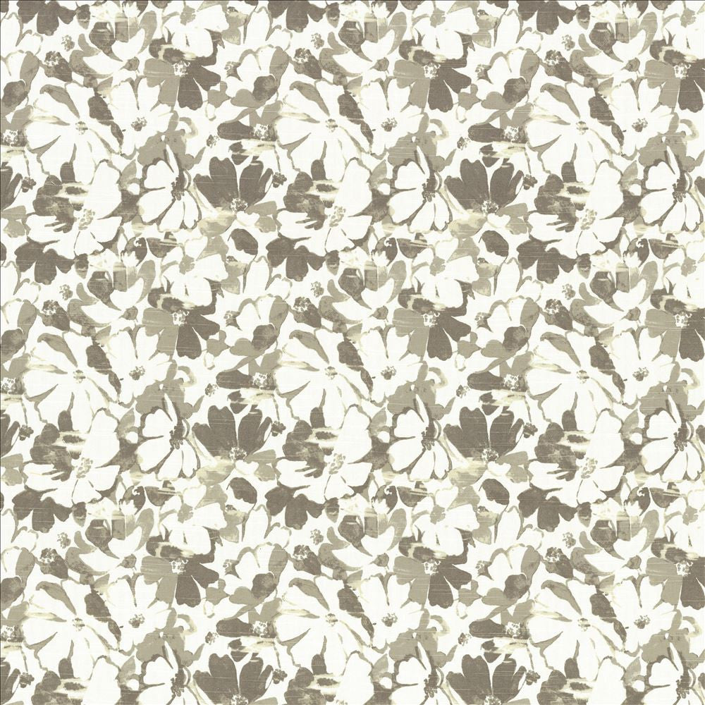 Dayflower Taupe by Kasmir Designer Fabric 1466 100% Cotton
 USA 51,000 Wyzenbeek Double Rubs </p><p>Repeat: Horizontal: 13 3/8 inches and Vertical: 13 3/8 inches 54 - Swanky Fabrics -