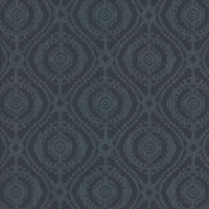 Dearborn Denim by Kasmir Designer Fabric 1458 64% Polyester
25% Viscose
11% Linen
 INDIA </p><p>Repeat: Horizontal: 13 2/8 inches and Vertical: 15 inches 54 - Swanky Fabrics -