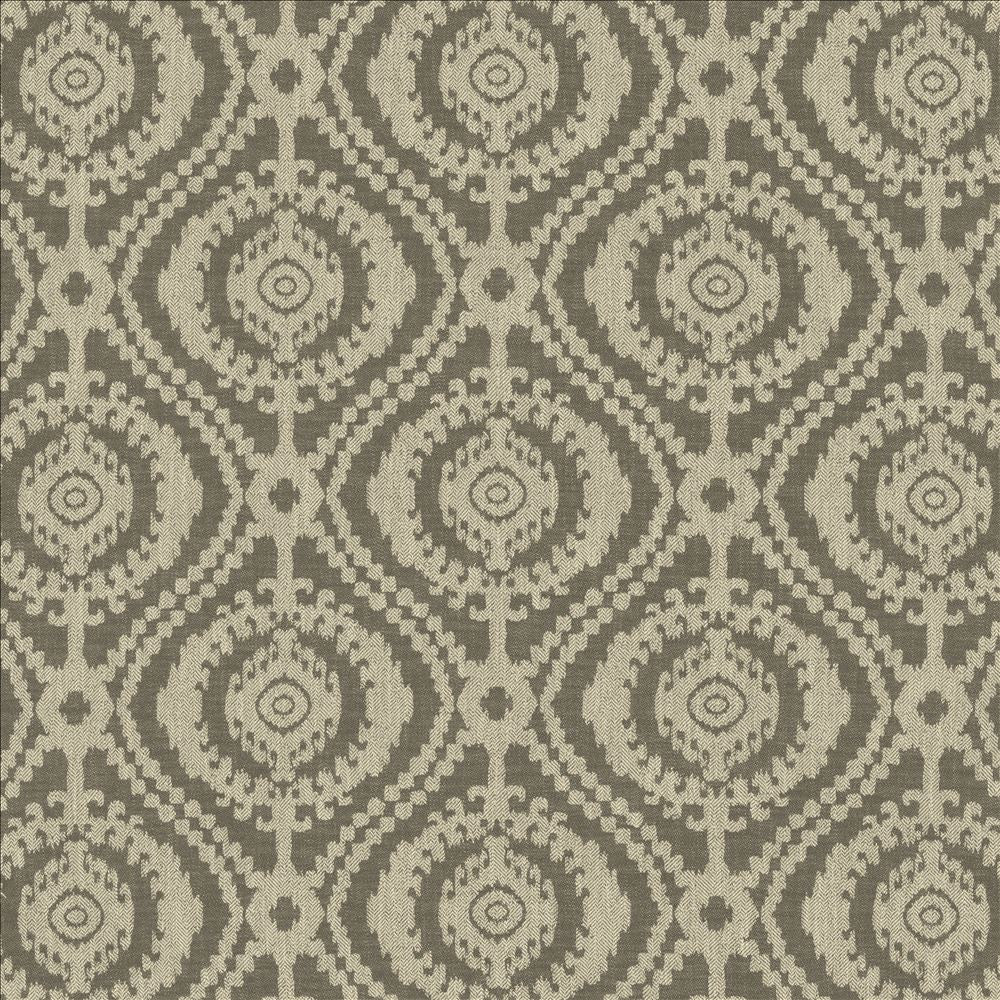 Dearborn Stone by Kasmir Designer Fabric 1457 64% Polyester
25% Viscose
11% Linen
 INDIA </p><p>Repeat: Horizontal: 13 2/8 inches and Vertical: 15 inches 54 - Swanky Fabrics -