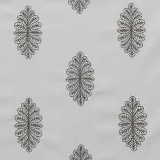 Declan Ivory 1461611004 by Carole Designer Fabric Exclusive Prize Winner 100% Cotton India H: 7 1/2"V, 8 1/2"H 51" Minimum (See sample for specifics) - Swanky Fabrics- Carole Exclusive