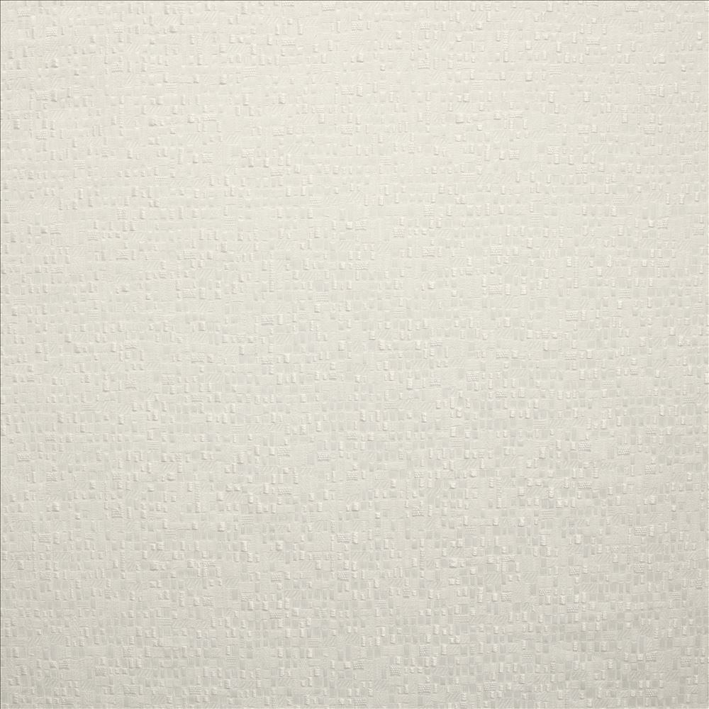 Deja Optic White  by Kasmir Designer Fabric 1460 100% Polyester
 INDIA 80,000 Wyzenbeek Double Rubs Horizontal: 6 7/8 inches and Vertical: 9 7/8 inches 55  - Swanky Fabrics -
