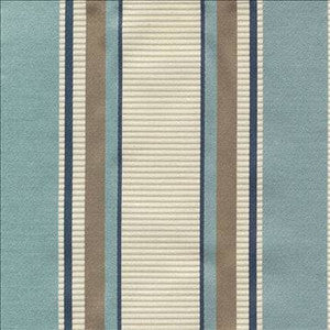Delano Stripe Lagoon by Kasmir Designer Fabric