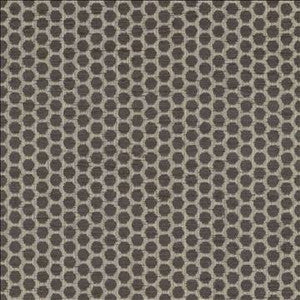 Delightful Dots Charcoal by Kasmir Designer Fabric