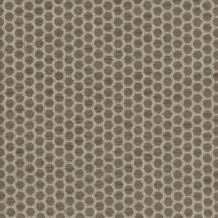 Delightful Dots Truffle by Kasmir Designer Fabric 1438 42% Acrylic
33% Polyester
25% Cotton
 TURKEY </p><p>Repeat: Horizontal: 1 inches and Vertical: 5/8 inches 54 - Swanky Fabrics -