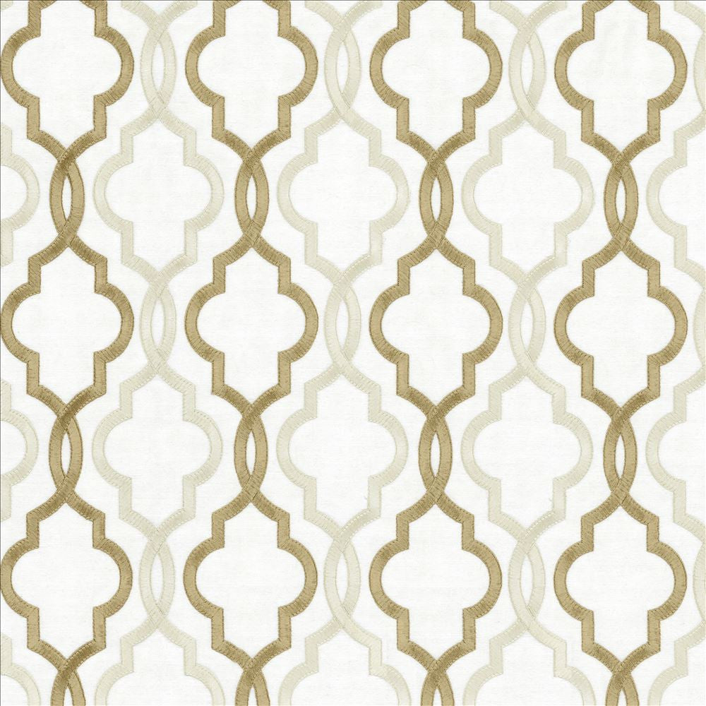 Della Ivory by Kasmir Designer Fabric 5111 88% Rayon
12% Polyester
 INDIA Not Tested </p><p>Repeat: Horizontal: 4 6/8 inches and Vertical: 6 3/8 inches 54 - Swanky Fabrics -