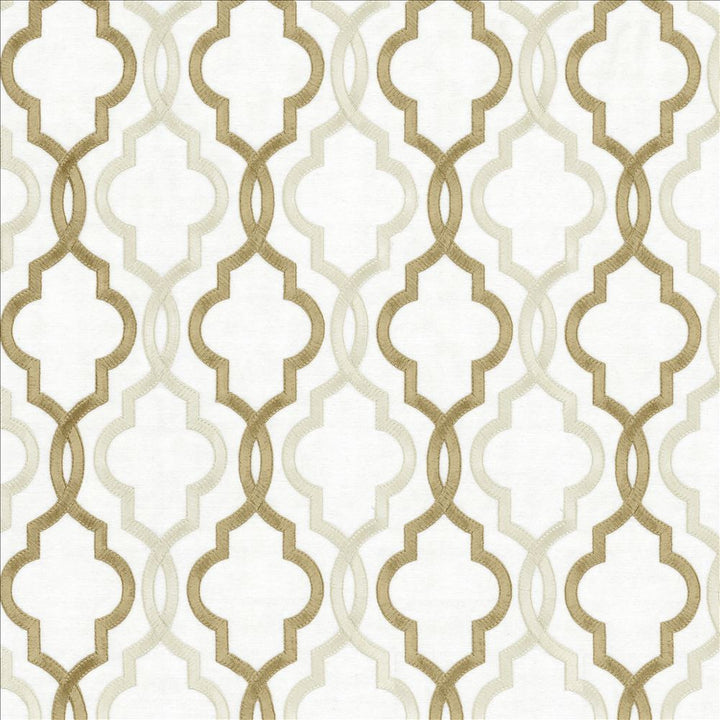 Della Ivory by Kasmir Designer Fabric 5111 88% Rayon
12% Polyester
 INDIA Not Tested </p><p>Repeat: Horizontal: 4 6/8 inches and Vertical: 6 3/8 inches 54 - Swanky Fabrics -